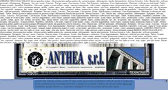 Desktop Screenshot of anthea.it