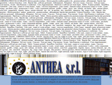 Tablet Screenshot of anthea.it